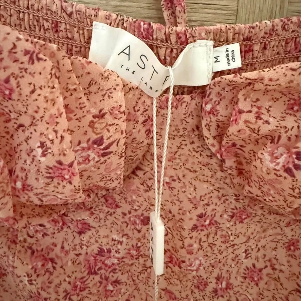 Astr Pink Mermaid Summer Formal Midi Dress - Picture 4 of 6